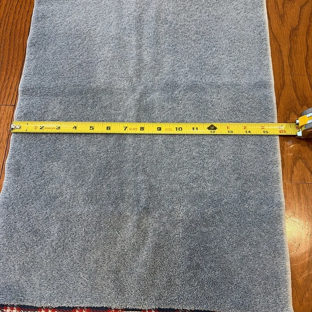 Vintage Ralph Lauren USA Americana Blue Hand Towel - 29 1/2 X 16 Flag Tag